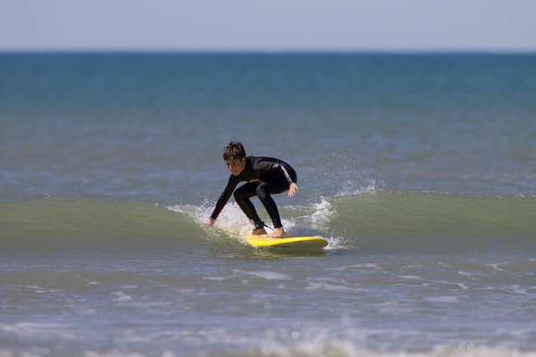 Surfer au Printemps